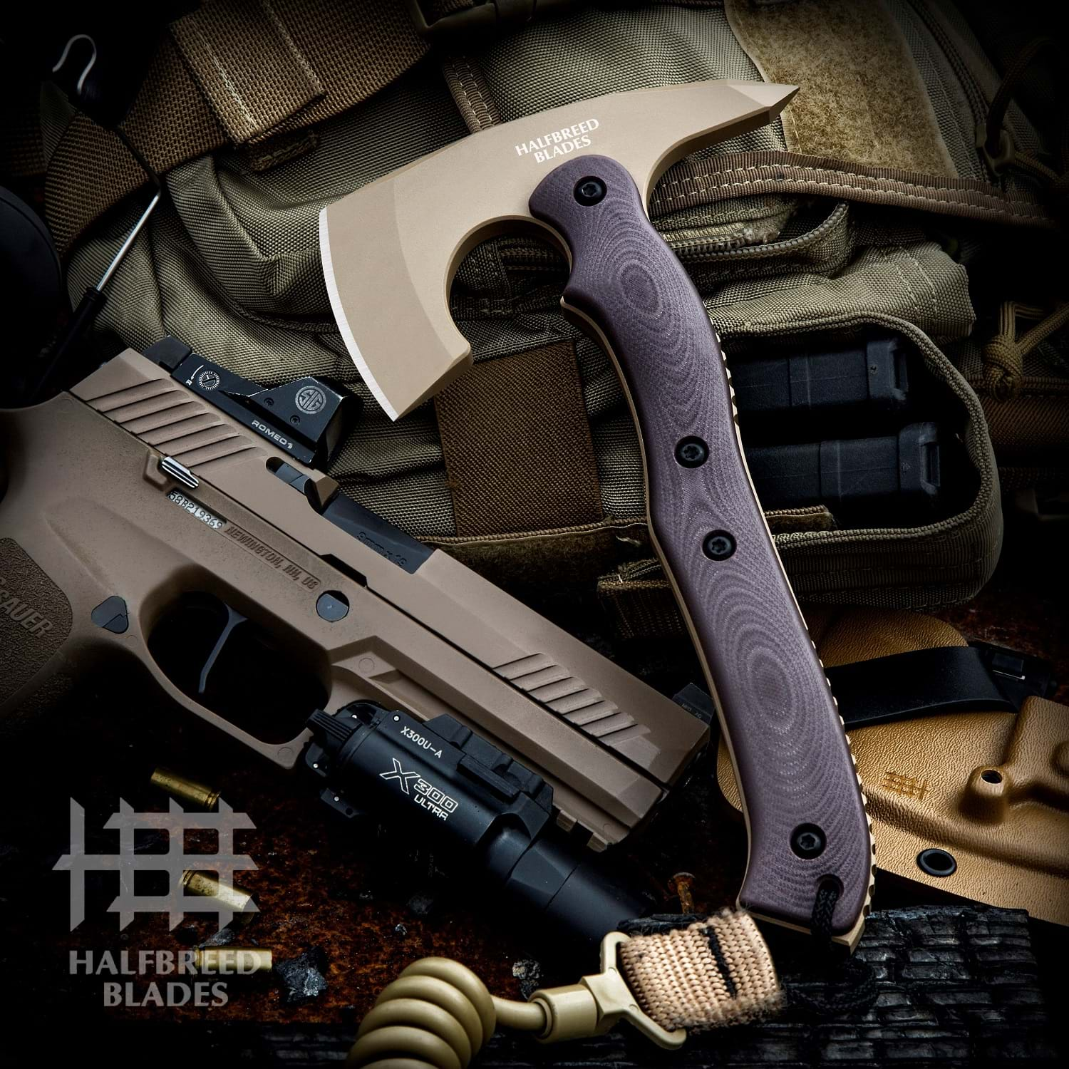 CRA-02 Compact Rescue Axe | Melbourne | Halfbreed Blades