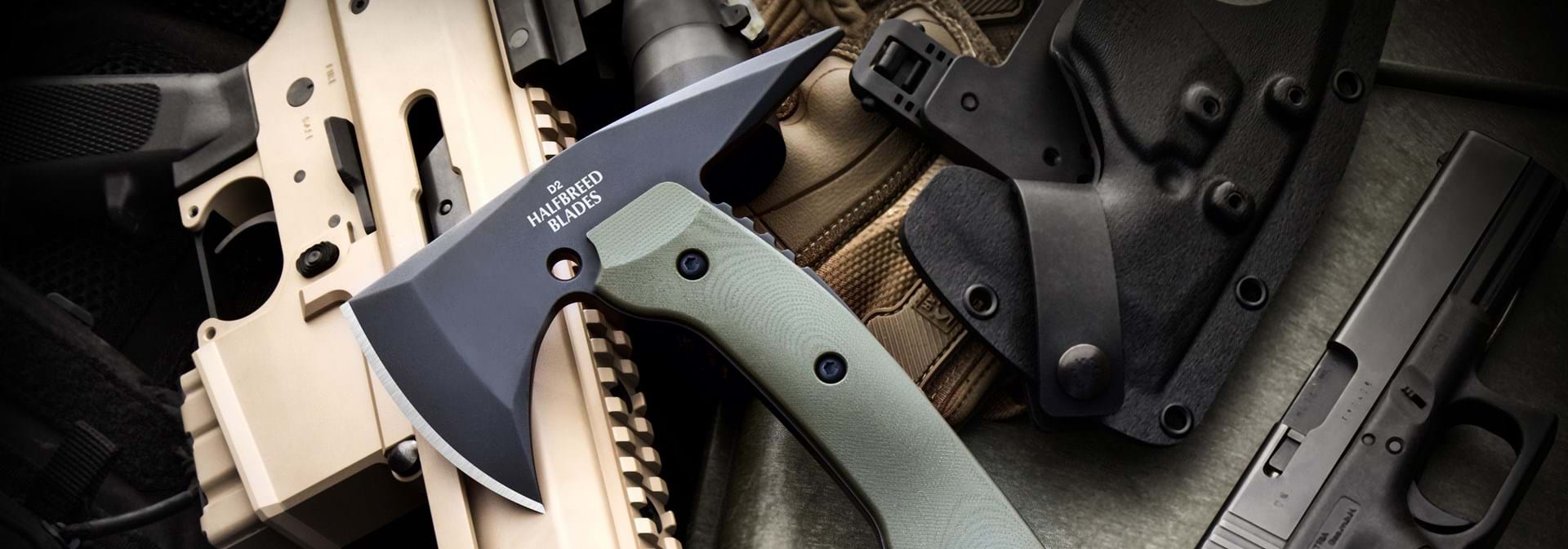 Halfbreed Blades | Fixed Blade Knives | Folding Knives | Hand Tools Unwavering Quality | Intelligent Design | Unyielding Toughness
